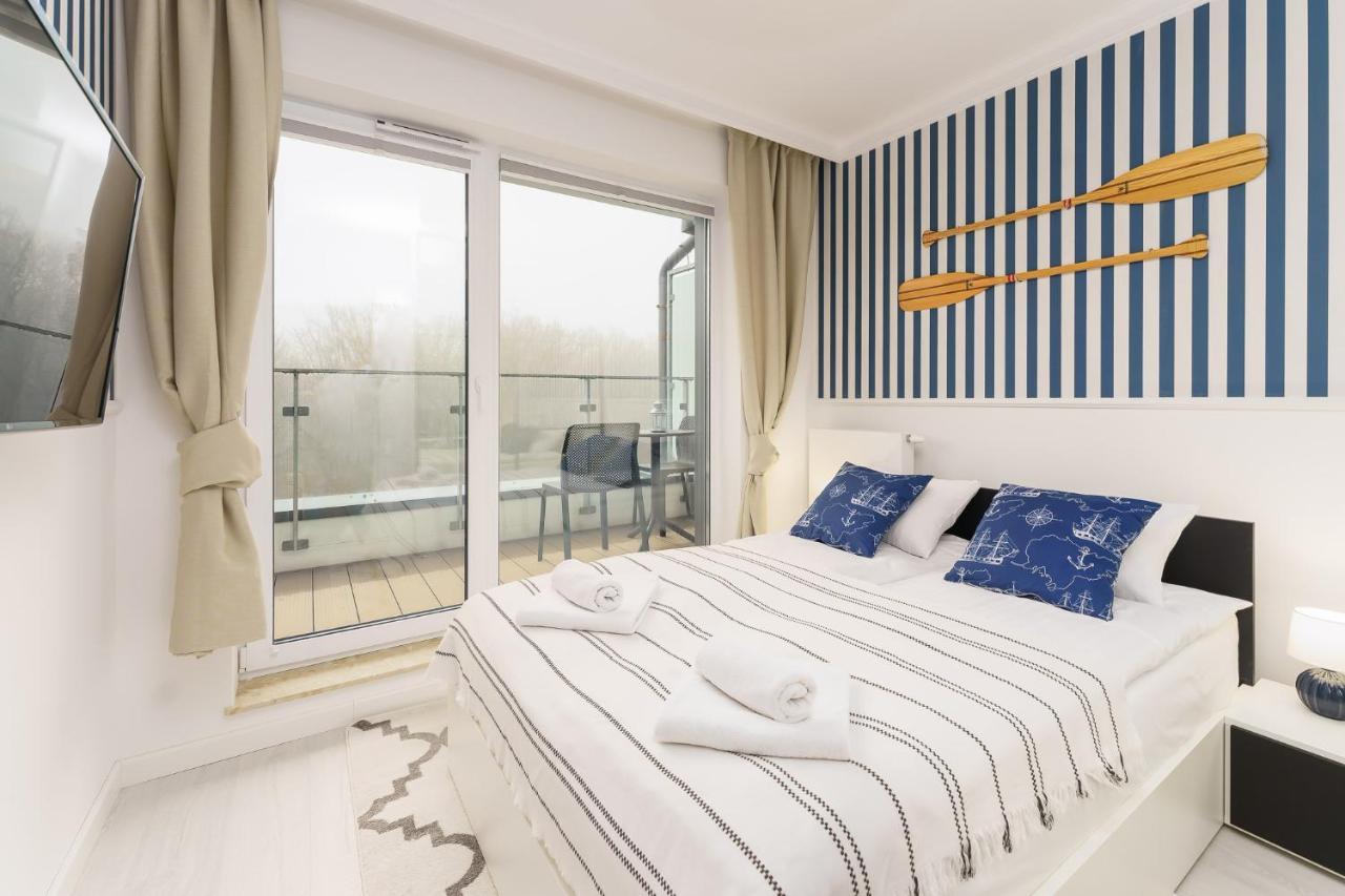Faro Apartamenty Nadmorskie Tarasy Spa Przy Latarni I Molo Baseny, Sauny, Fitness I Parking W Cenie Kołobrzeg Exteriör bild