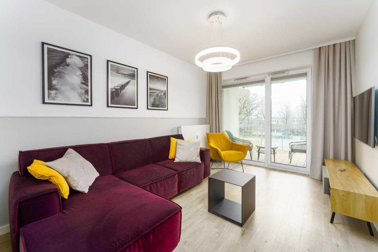 Faro Apartamenty Nadmorskie Tarasy Spa Przy Latarni I Molo Baseny, Sauny, Fitness I Parking W Cenie Kołobrzeg Exteriör bild