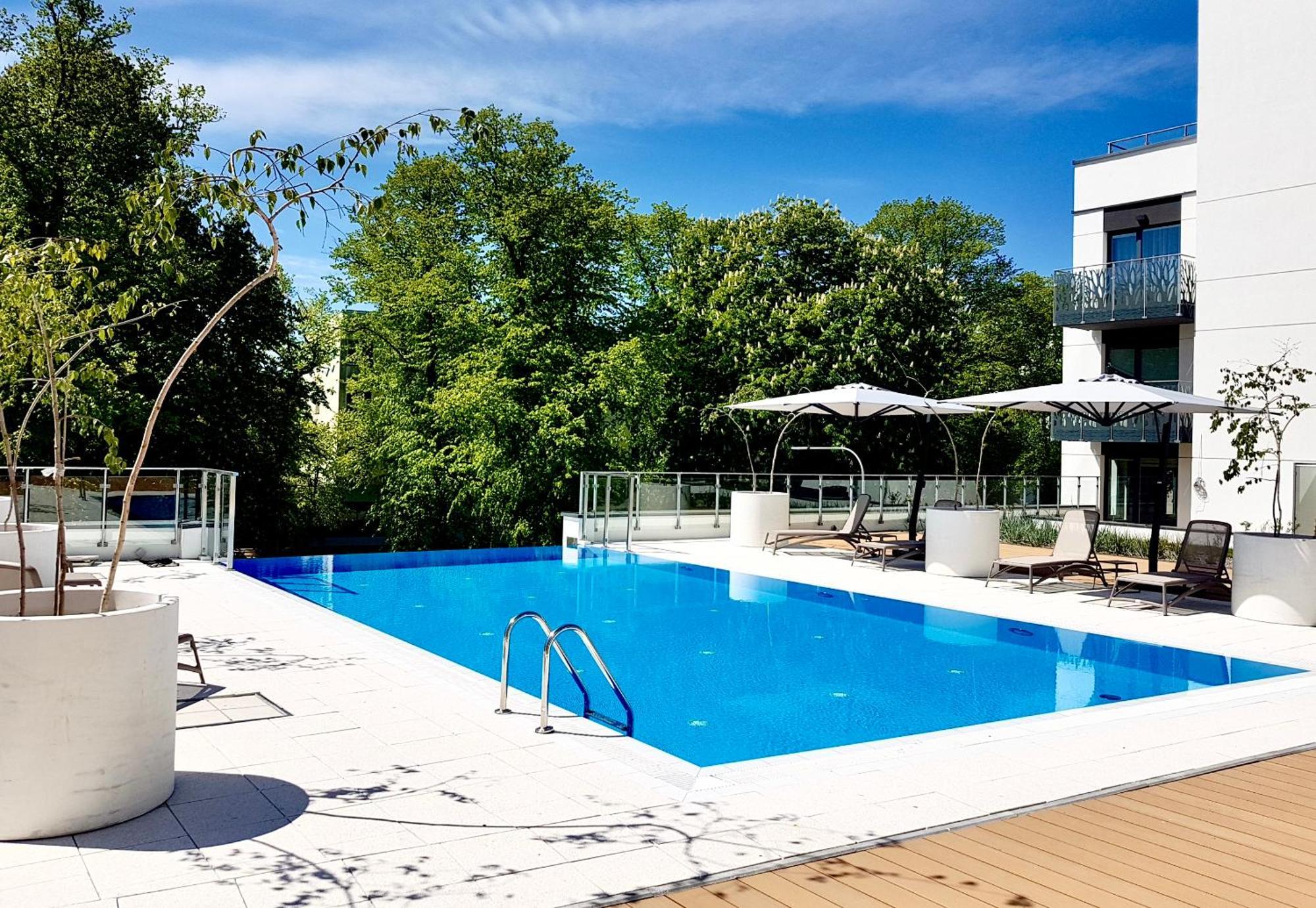 Faro Apartamenty Nadmorskie Tarasy Spa Przy Latarni I Molo Baseny, Sauny, Fitness I Parking W Cenie Kołobrzeg Exteriör bild