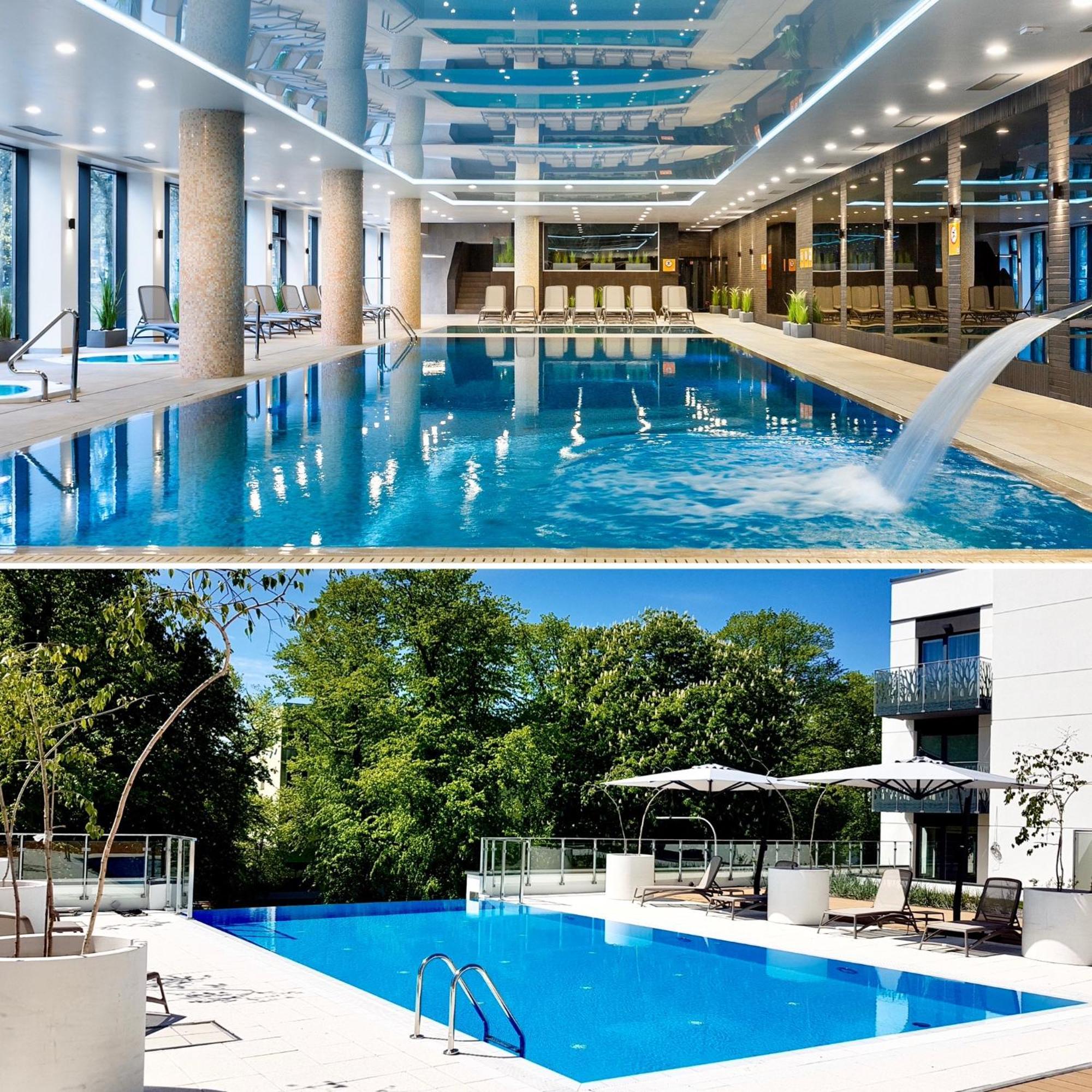 Faro Apartamenty Nadmorskie Tarasy Spa Przy Latarni I Molo Baseny, Sauny, Fitness I Parking W Cenie Kołobrzeg Exteriör bild