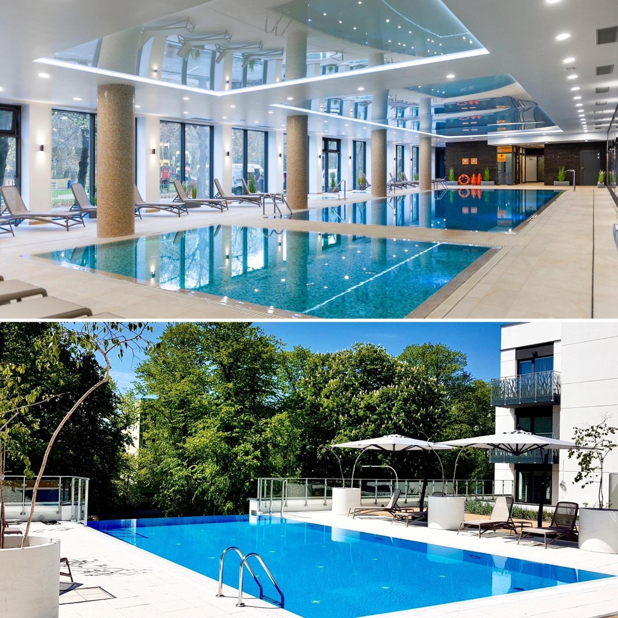 Faro Apartamenty Nadmorskie Tarasy Spa Przy Latarni I Molo Baseny, Sauny, Fitness I Parking W Cenie Kołobrzeg Exteriör bild